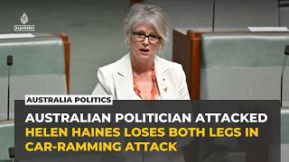 Australian MP Helen Haines loses both legs in car-ramming attack as suspect appears in court