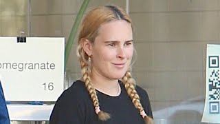 EXCLUSIVE - Actress Rumer Willis was seen embracing a change in style!