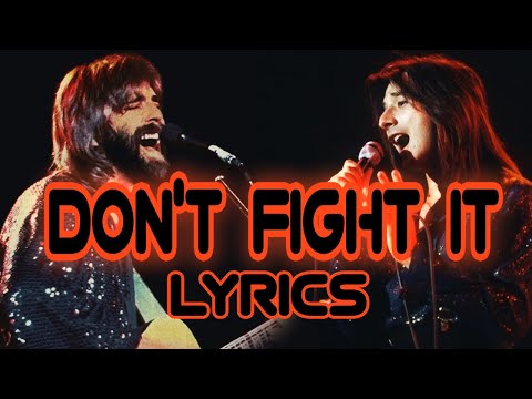 Steve Perry & Kenny Loggins - Don't Fight It (LYRICS VIDEO)