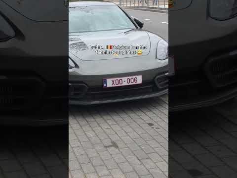 When you cross  from NL  into Belgium and the car license plates start getting out of hand😄😄