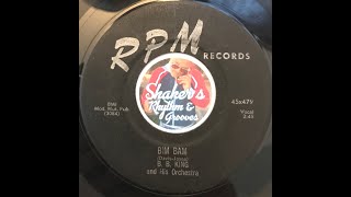 B.B. King • Bim Bam • from 1956 on RPM #45x479
