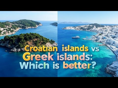 Croatian islands vs Greek islands: which are better