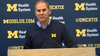 preview picture of video 'John Beilein previews Wisconsin road trip'