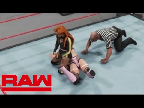 WWE 2k19 Becky Lynch vs Kaiva ( Raw Women’s Championship )