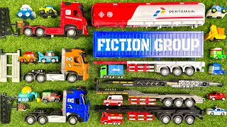 Diecast Truk Trailer Panjang