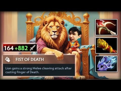 1K DAMAGE MELEE LION (SingSing Dota 2 Highlights #2272)