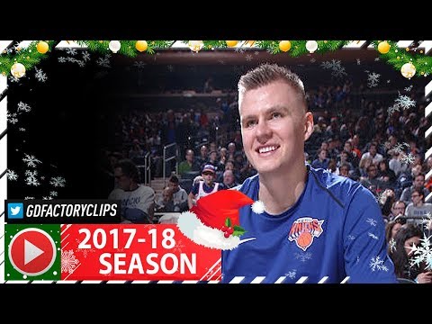 Kristaps Porzingis Full XMAS Highlights vs Sixers (2017.12.25) - 22 Pts, 7 Reb, 5 Blocks