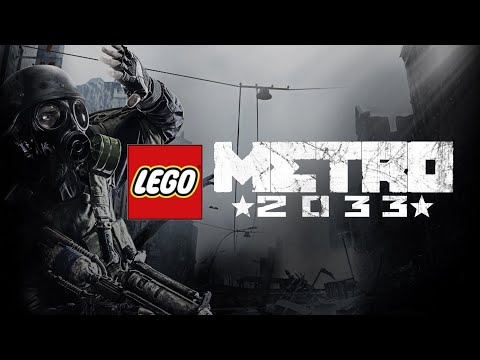 БЛОКПОСТ+КАК ПОСТРОИТЬ ДРЕЗИНУ/Лего самоделка по игре Метро 2033