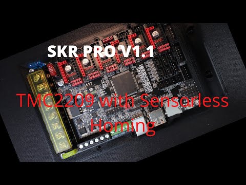 , title : 'SKR Pro V1.1 - TMC2209 UART with Sensor less Homing'