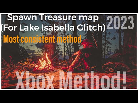 Red Dead Online - Spawn Lake Isabella/other Treasure Maps GLITCH - BEST method for XBOX/PS/PC
