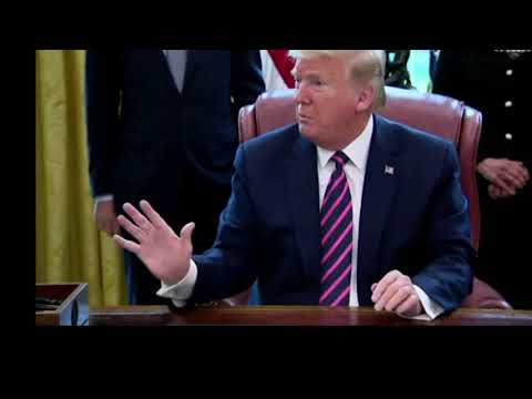 Donald Trump:  Disinfectant Conference One Sheet Does Plenty (Funny Clip)