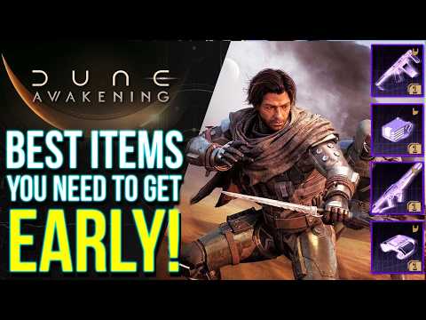 Dune Awakening - These UNIQUE Early Items Will Save You A Lot of Time! (Dune MMO Tips & Tricks)