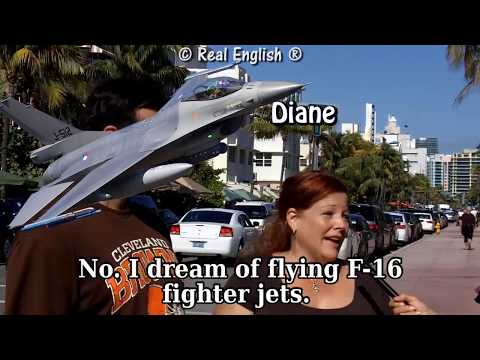 Real English® TikTok style - 2 women explain their dream jobs. VERY different from their real jobs!