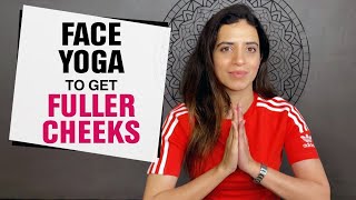 Face Exercises  to get Fuller Cheeks | Natural Cheek Lift | Fit Tak