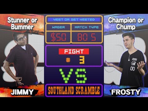 $50 YEET OR GET YEETED MONEY MATCH! (Jimmy vs Frosty)