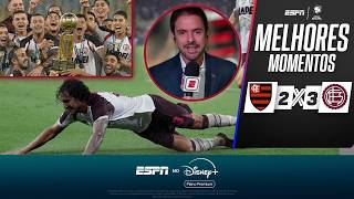 NARRAÇÃO ARGENTINA! A VITÓRIA DO LANÚS SOBRE O FLAMENGO E O TÍTULO DA RECOPA NA VOZ DE MARIANO CLOSS