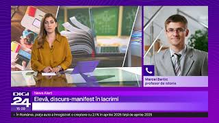 Elevă de clasa a V-a, discurs în lacrimi, în timp ce ministrul Educației stătea pe telefon