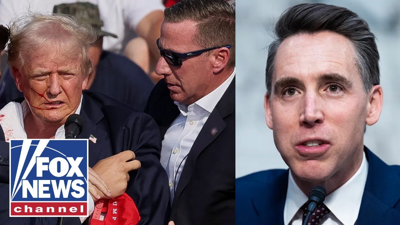 It’s a ‘MIRACLE OF GOD’ Trump wasn’t killed in Butler: Sen Josh Hawley