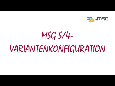 Der Variantenkonfigurator der msg Plaut