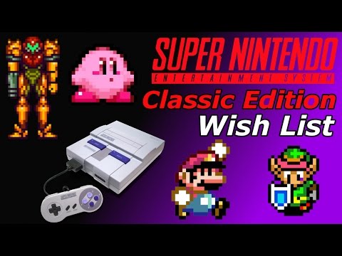 SNES Classic Top 30 Wish List | Pandas at Play