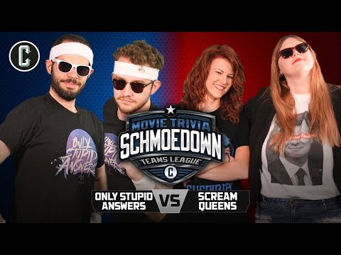 Only Stupid Answers VS Scream Queens   Movie Trivia Schmoedown