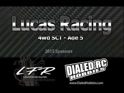 Lucas Racing RC SCT    Leadfinger &  Dialed Racing   NewRed Hobbies Ocala 5 Years Old