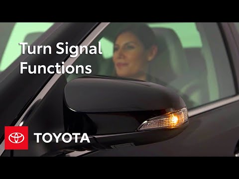Toyota How-To: Turn Signal Functions | Toyota