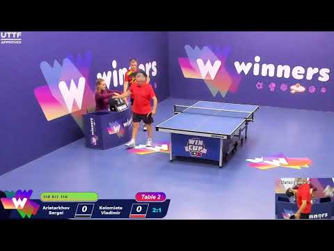 WINners CUP table 2  24.09  Aristarkhov Sergei - Kolomiets Vladimir 14:30