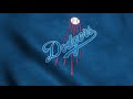 Los Angeles Dodgers Logo Flag Animation Loop