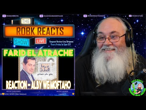 Farid El Atrache Reaction - Alby We Moftaho - First Time Hearing - Requested