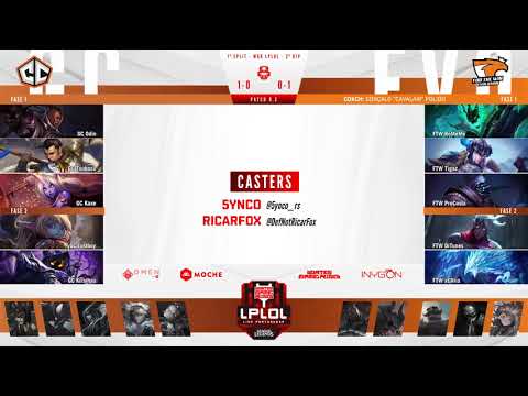 Worten Game Ring LPLOL - 2ª Divisão - 1ª Jornada - Geek Case Vs. For The Win Evo