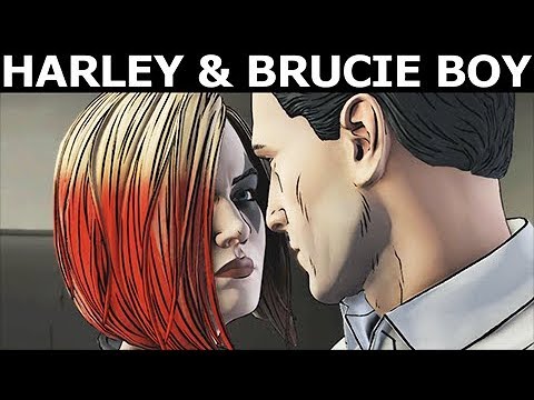 Harley Quinn Flirts With Brucie Boy - All Answers - BATMAN Season 2 The Enemy Within Episode 2