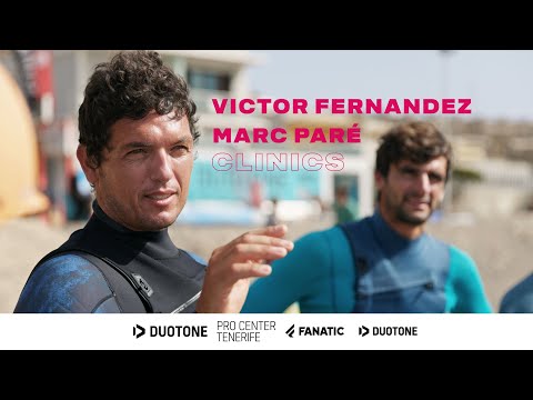 Victor Fernandez & Marc Paré at Duotone Pro Center Tenerife