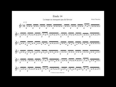 Robert Waechter ETUDE - CAPRICE 14  for solo violin