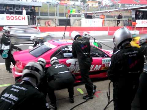 DTM 2011 pitstop - Persson Motorsport