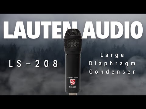 Lauten Audio LS-208 Large Diaphragm Cardioid Condenser Microphone with Custom Pop Filter image 8
