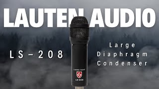 Video thumbnail for Lauten Audio LS-208 Condenser Microphone by The Time Preservation Society