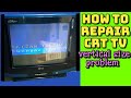 How To Repair Crt China Tv Vertical Problem Completely Solution Vertical Size Problem Urdu Hindi