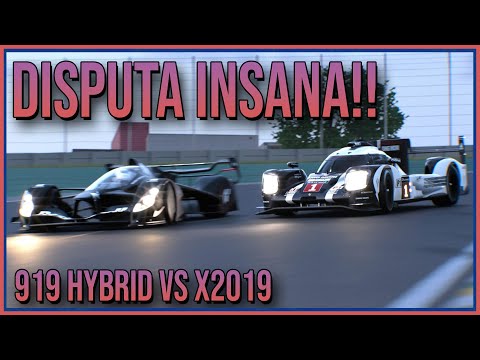 Disputa INSANA!!  RedBull X2019 Vs 919 Hybrid!!