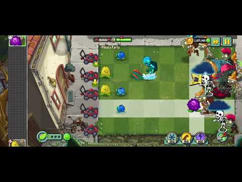 PIÑATA PARTY TO EARN MONEY!!! (PLANTS VS ZOMBIES 2)