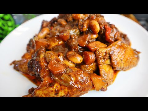 How To Make Jamaican Brown Stew Chicken Wings | Easy Brown Stew Chicken