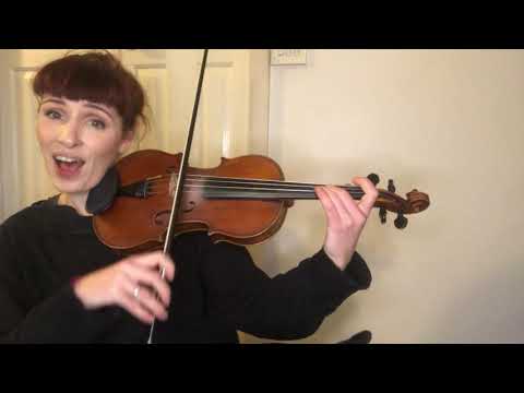 Suzuki Violin Book 3 no.7 Bach Bourree part 1/2 - major section slow practice broken down lesson