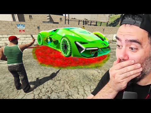 DÜNYANIN EN YEŞIL SÜPER ARABASINI BULDUM - GTA 5 MODS