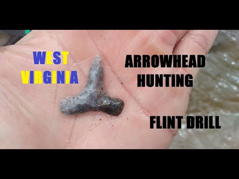 West Virginia Arrowhead Hunting - AMAZING Drill - Indian Artifacts - History Channel - Archaeology
