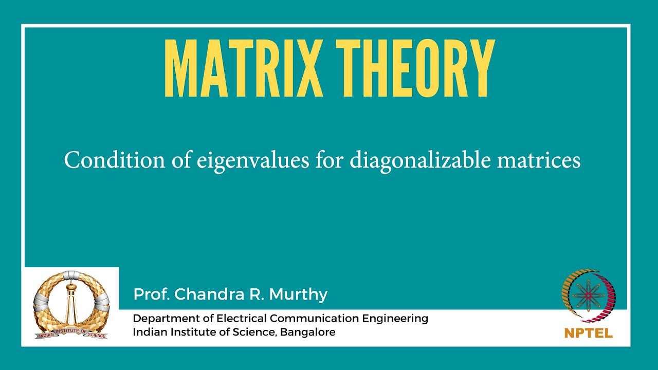 Condition of eigenvalues for diagonalizable matrices