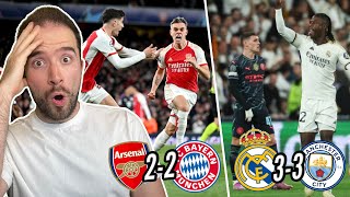 ARSENAL SNATCH DRAW AS MAN CITY ALMOST SHOCK REAL MADRID! | & Message To Chelsea