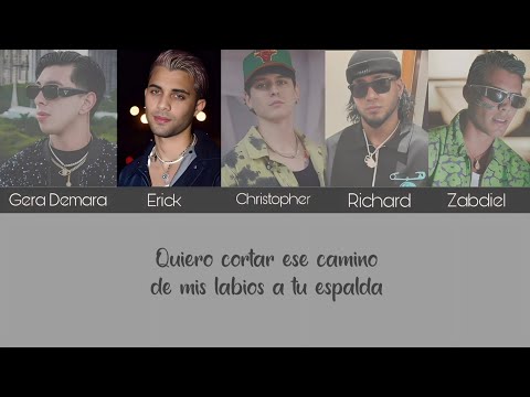 CNCO, Gera Demara - Extraños (Lyrics - Letra)