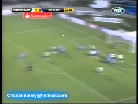 Corinthians 3 Emelec 0 Copa Libertadores 2012 Los goles (9/5/2012)