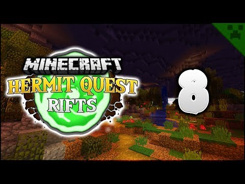 Minecraft Hermit Quest Rifts | Kings, Teams & Underground Forest! | Multiplayer Modded PvP Episode 8