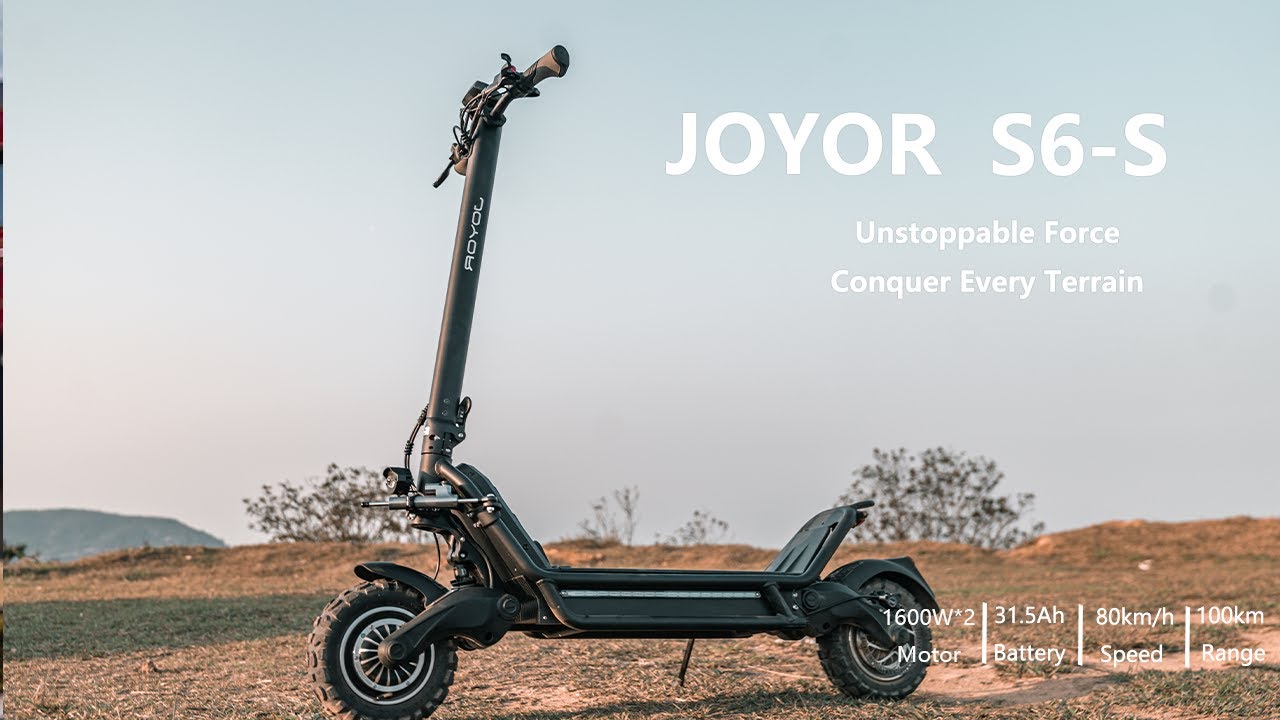 Joyor E6-S Electric Scooter | Dual Motor Power & Extreme Performance Ride | Buy E-Scooter